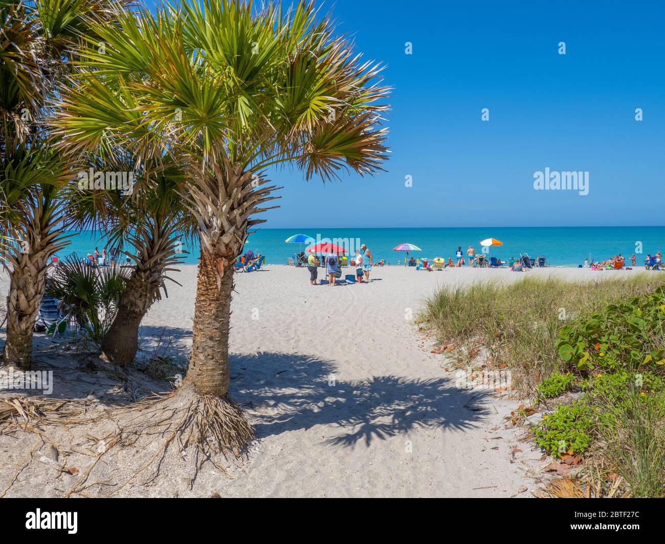 Manasota Beach on Manasota Key on the Gulf of Mexico in Englewood
