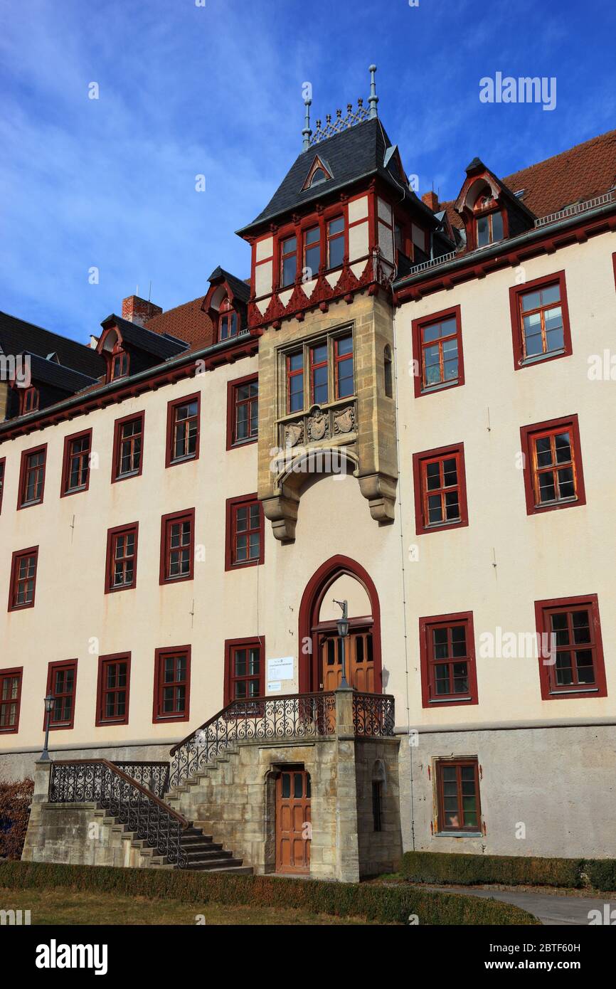 Meininger museums, Castle Elizabeth Castle, Meiningen, Thuringia, Germany  /  Meininger Museen, Schloss Elisabethenburg, Meiningen, Thueringen, Deutsc Stock Photo