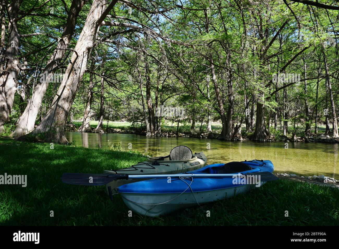 Frio river, Leakey, Texas Stock Photo Alamy