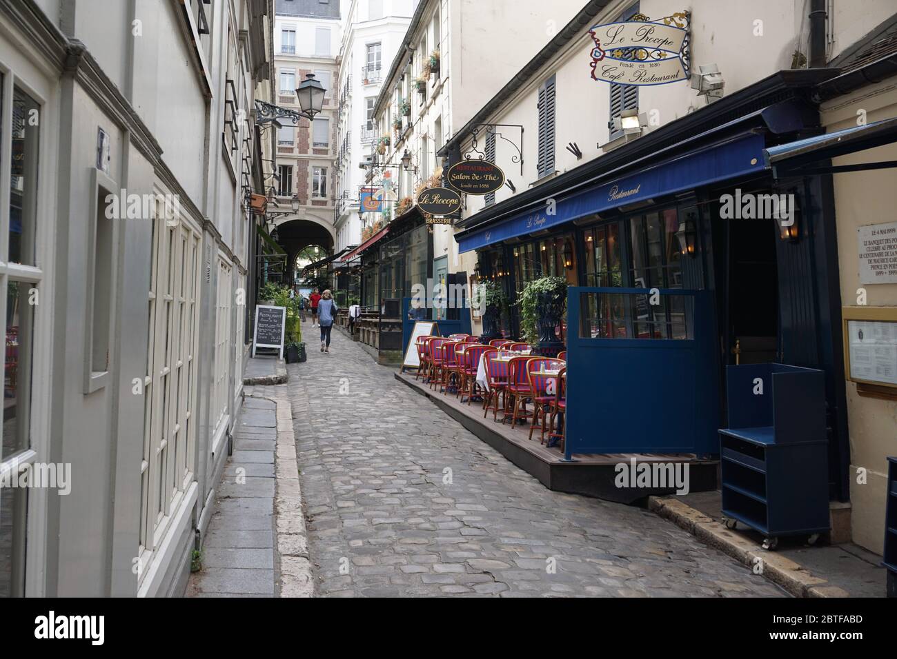Streets of Paris Stock Photo