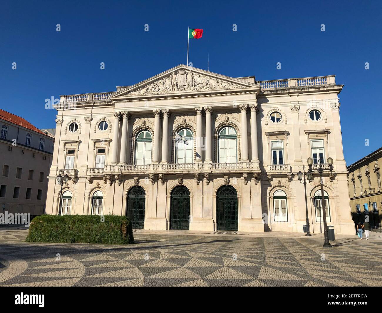 Lisbon City Hall Stock Photo Alamy