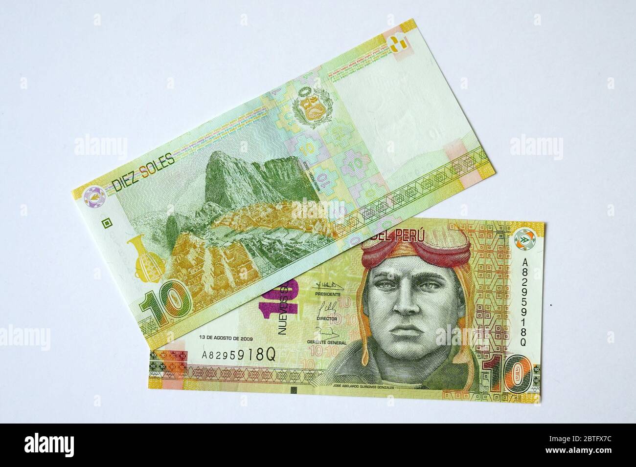 ten sols, Peruvian sol, Peruvian currency, Peruanischer Sol, banknote