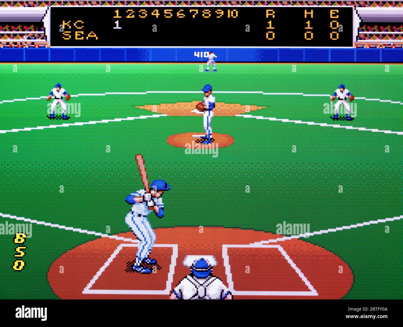 Roger Clemens' MVP Baseball - SNES Super Nintendo - Editorial use only  Stock Photo - Alamy