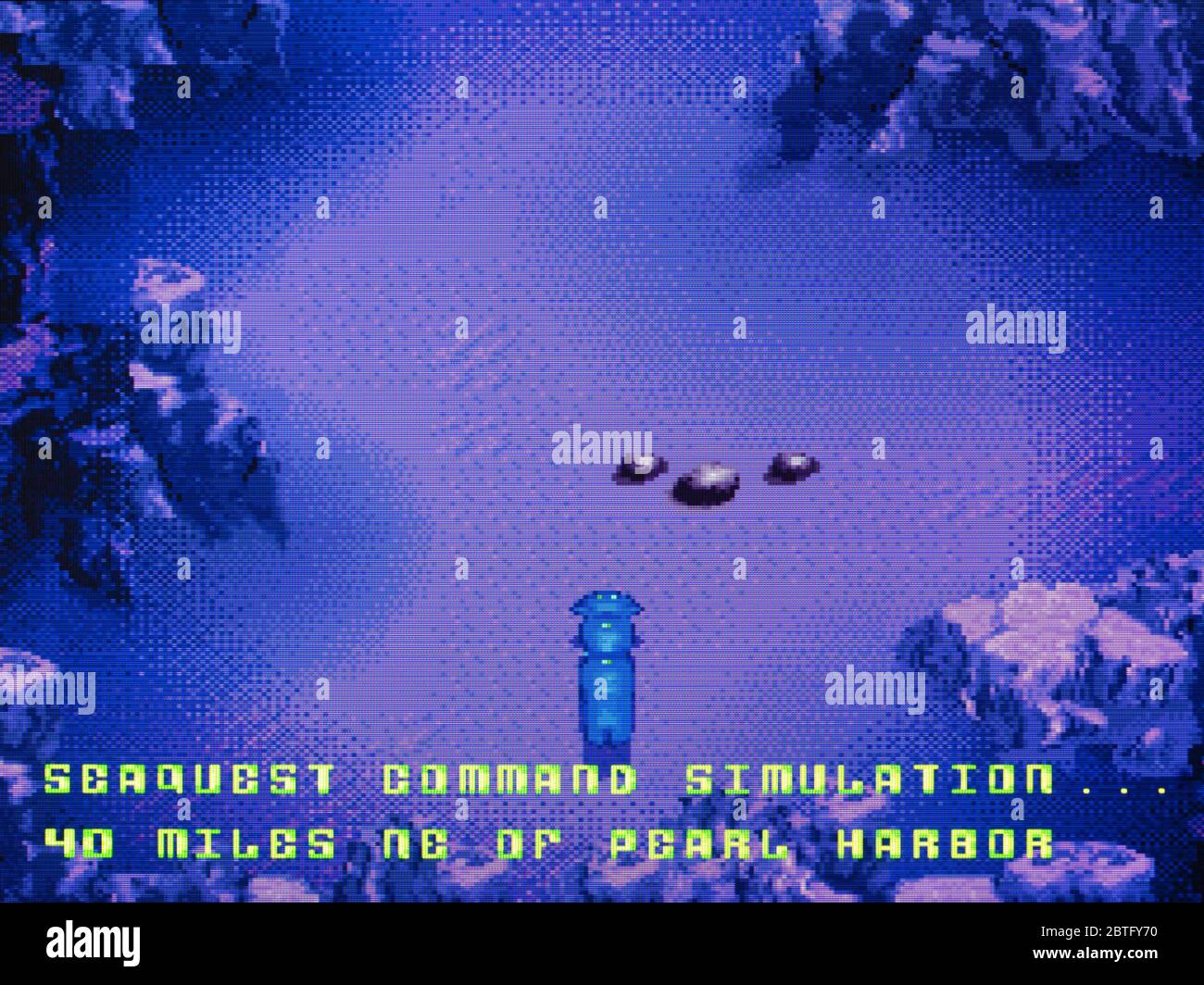 SeaQuest DSV Sea Quest SNES Super Nintendo Editorial use only Stock