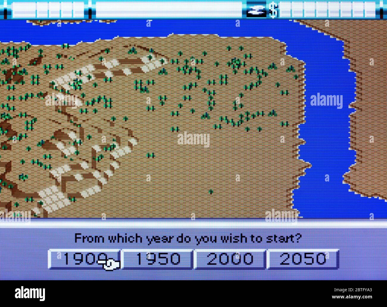 Sim City 2000 SimCity - SNES Super Nintendo - Editorial use only Stock  Photo - Alamy