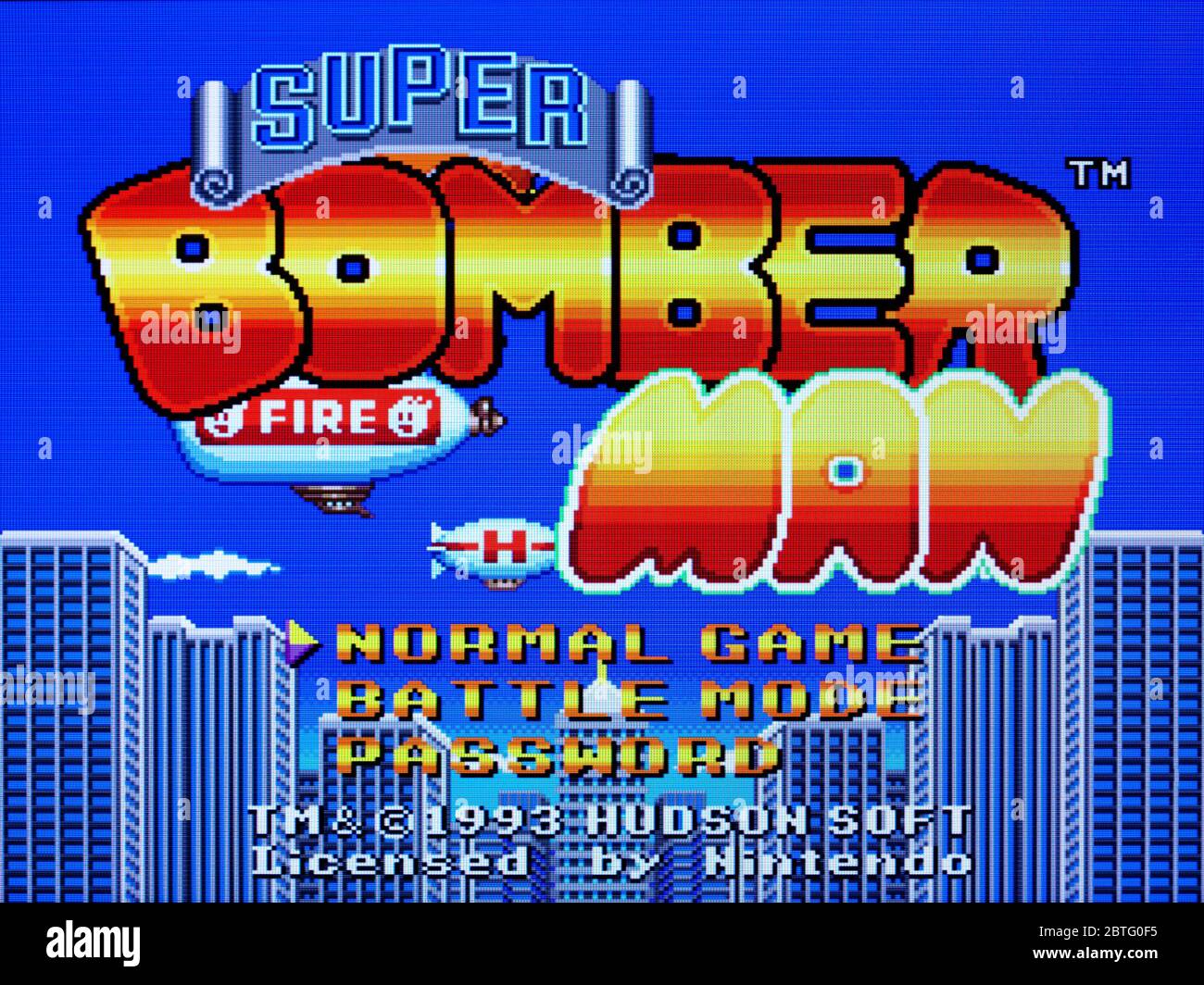 Neo Bomber Man Bomberman - SNK Neo-Geo NeoGeo - Editorial use only Stock  Photo - Alamy