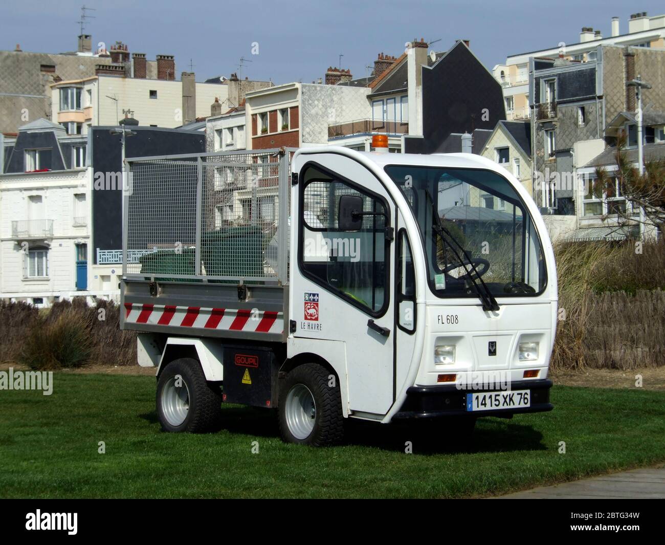 Electric Vehicle, Le Havre, Normandy, France Stock Photo Alamy