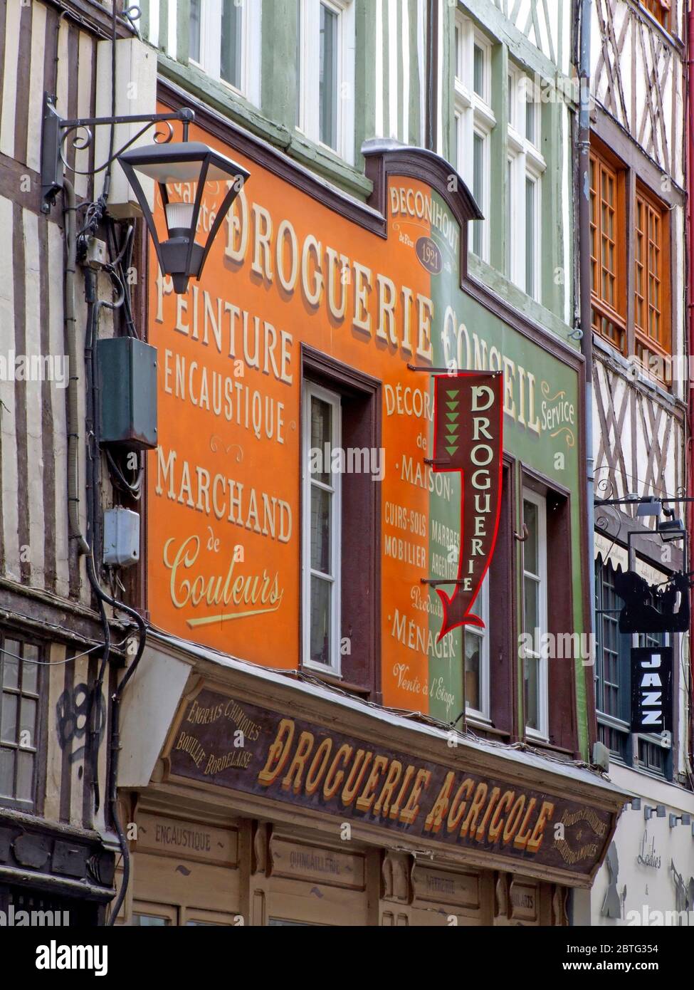 Hardware Shop, Rouen, Normandy, France Stock Photo Alamy