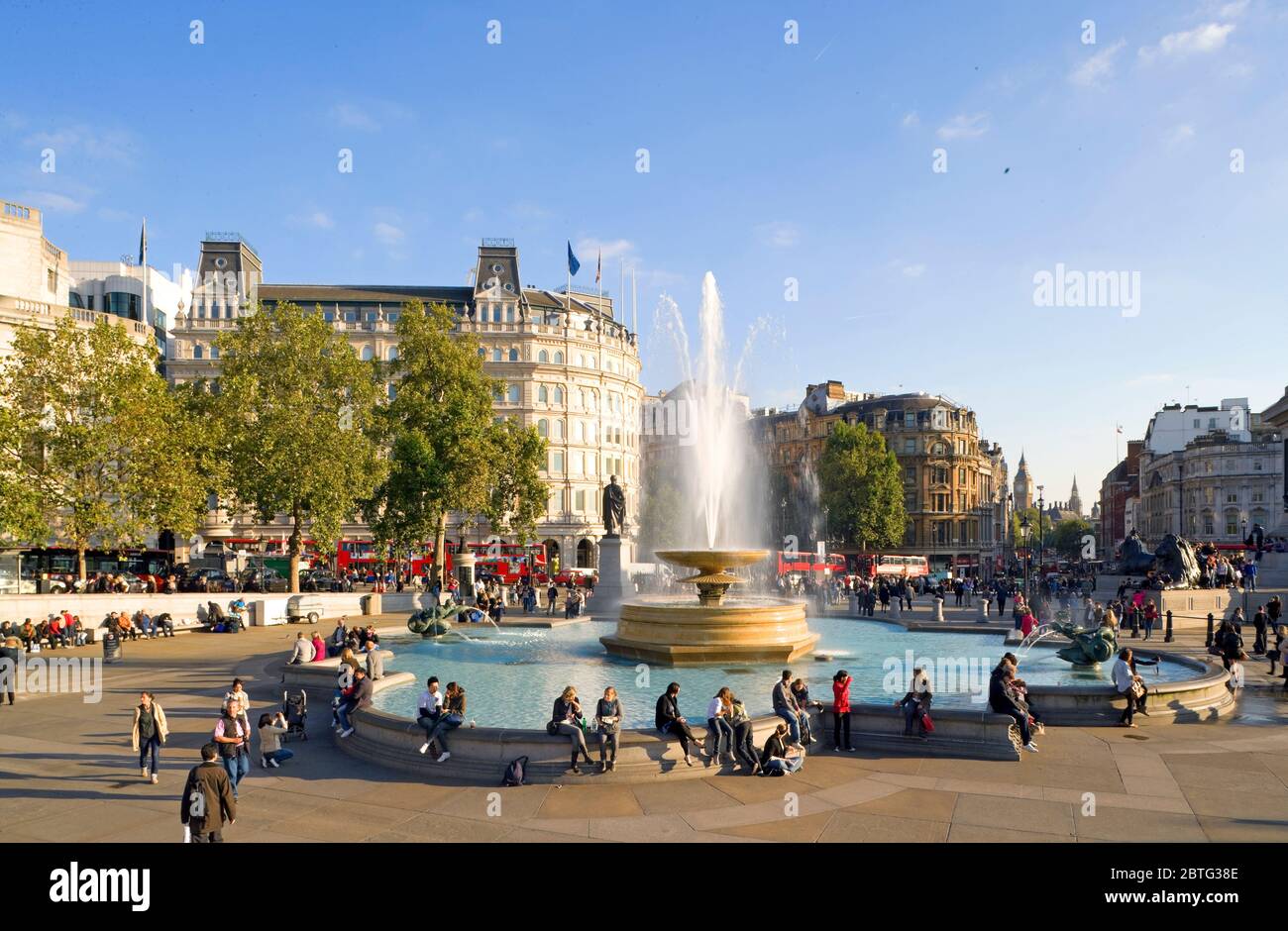 Trafalgar Square, London, England Stock Photo - Alamy