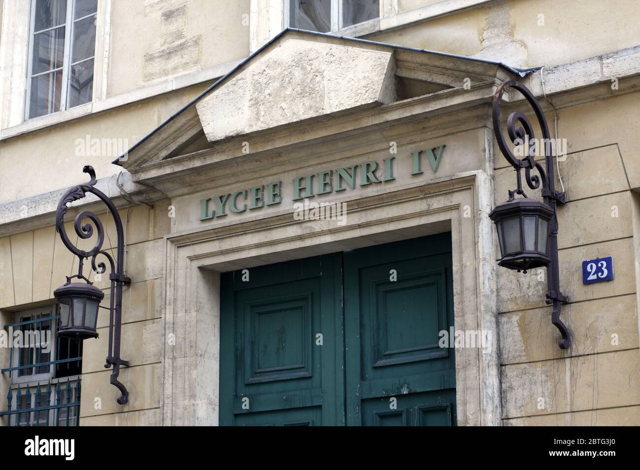 Lycee Henri 4, Paris, France Stock Photo - Alamy