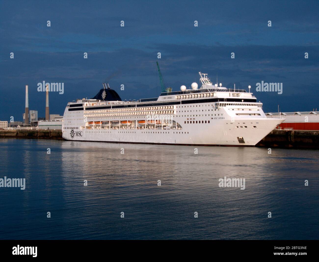 Cruise Ship, Le Havre, Normandy, France Stock Photo - Alamy