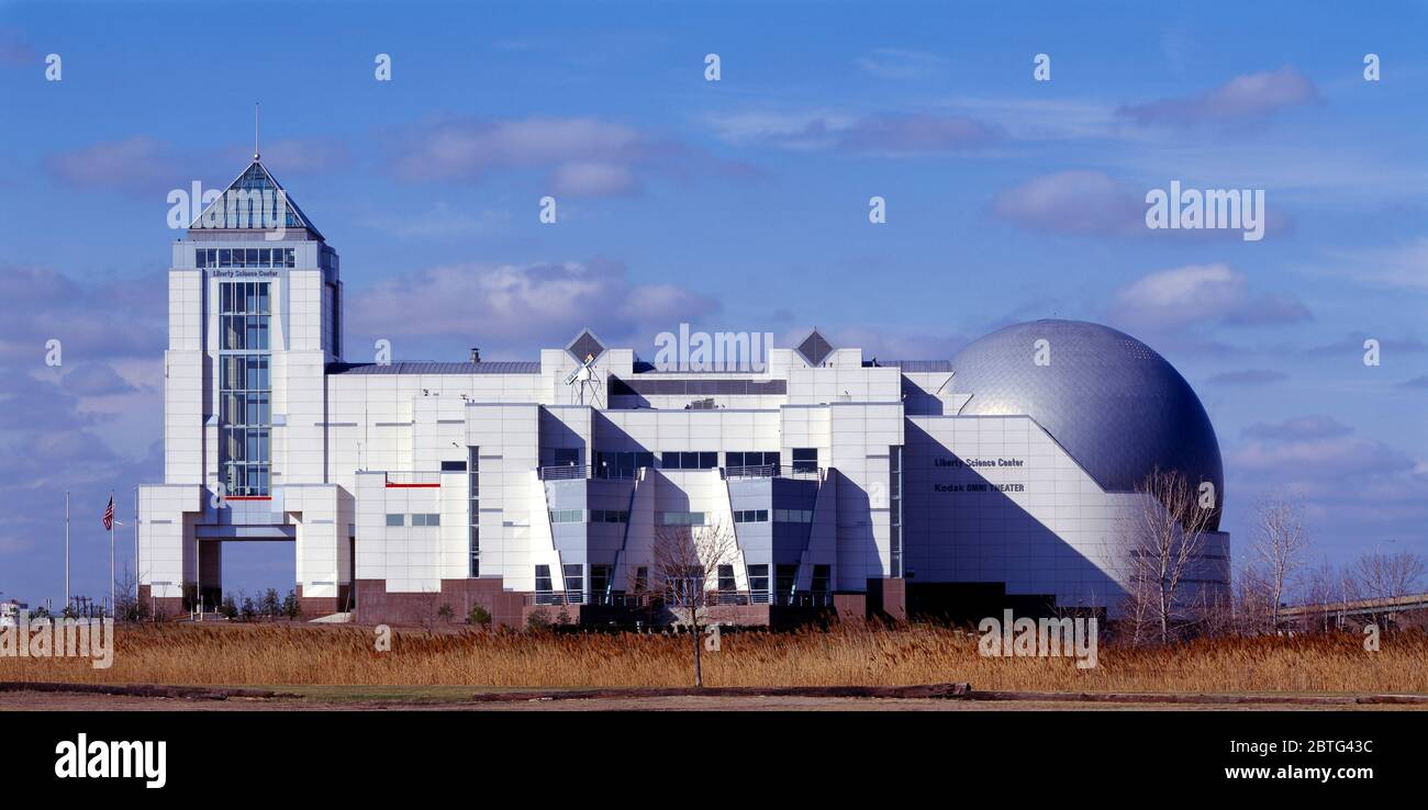 Liberty Science Center, Kodak OMNI Theatre, N.J., USA Stock Photo