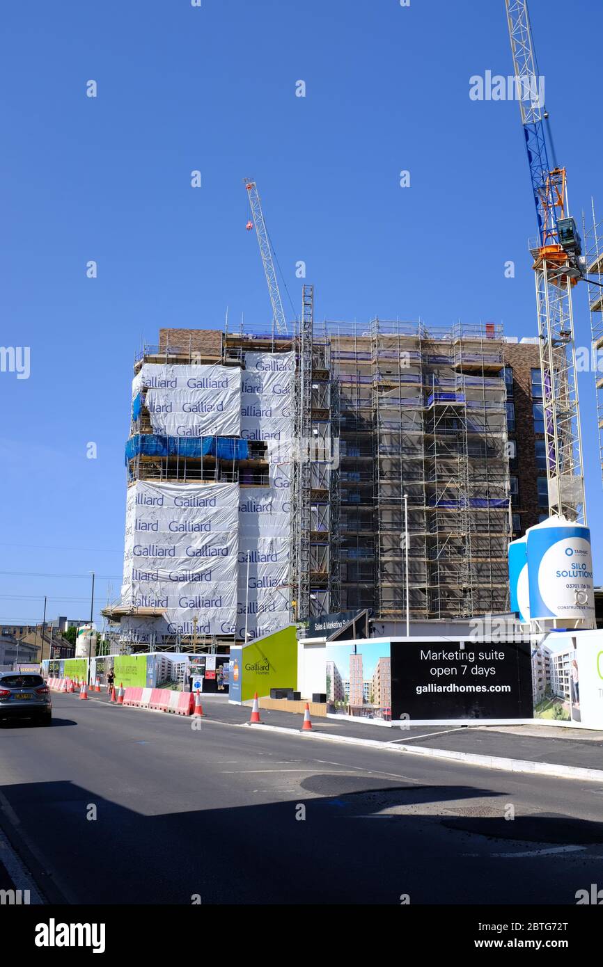 Football stadium being built hires stock photography and images Alamy