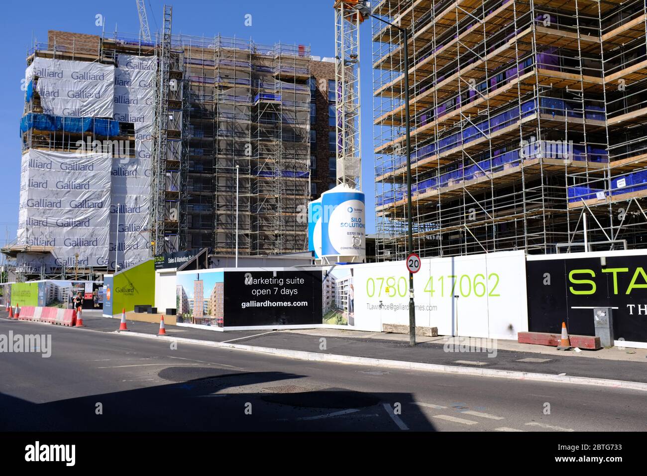 Plough Lane new stadium being built, Wimbledon, London Stock Photo Alamy