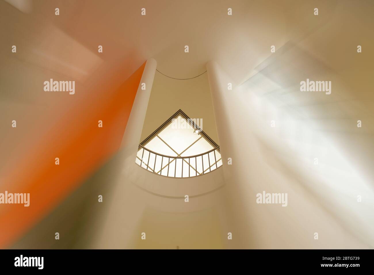 minimalistic colorful archtectural background Stock Photo