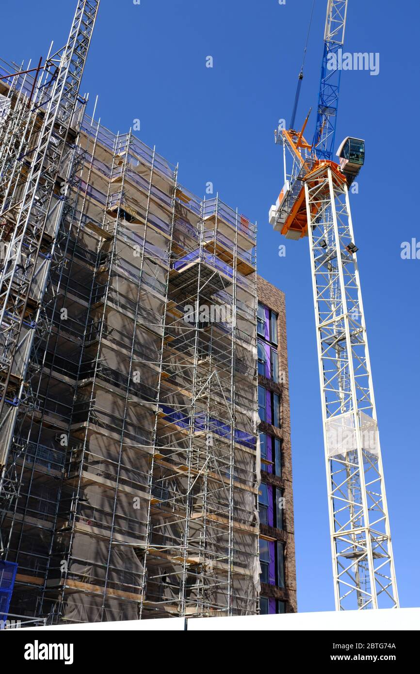 Plough Lane new stadium being built, Wimbledon, London Stock Photo Alamy