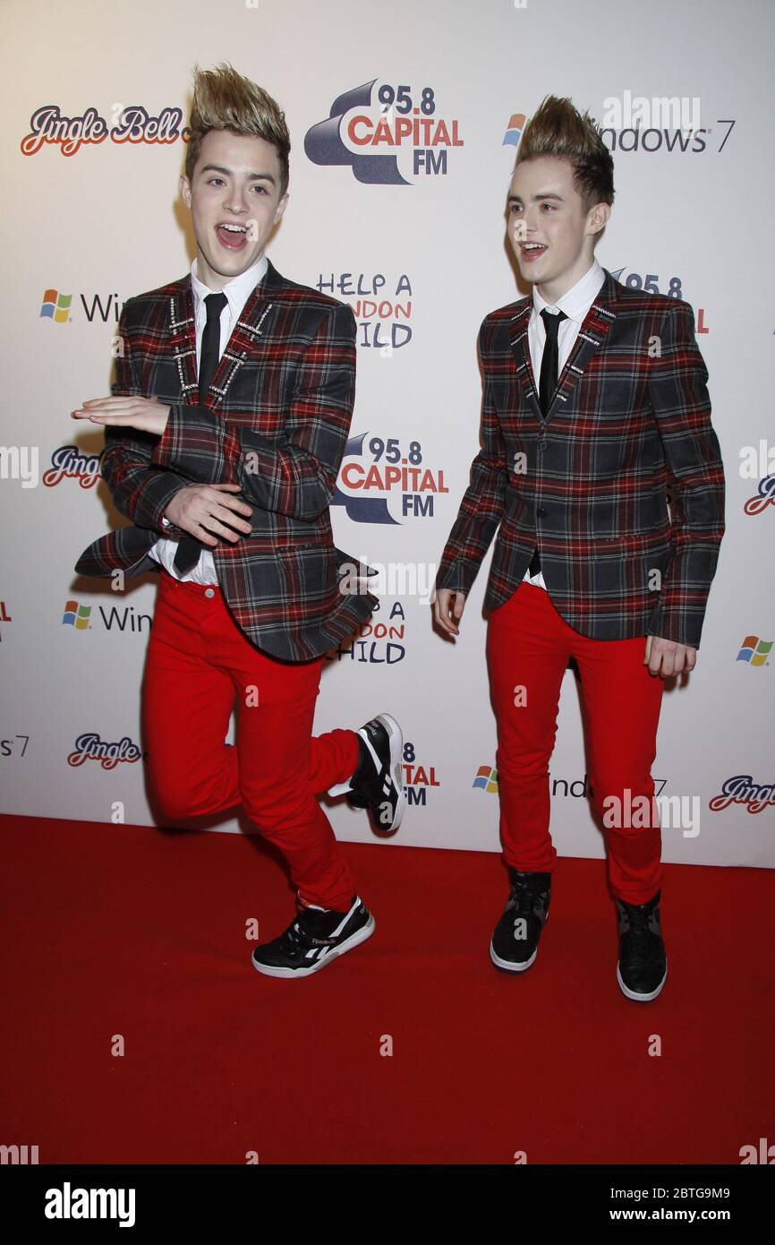 John And Edward Grimes Aka Jedward High Resolution Stock Photography 