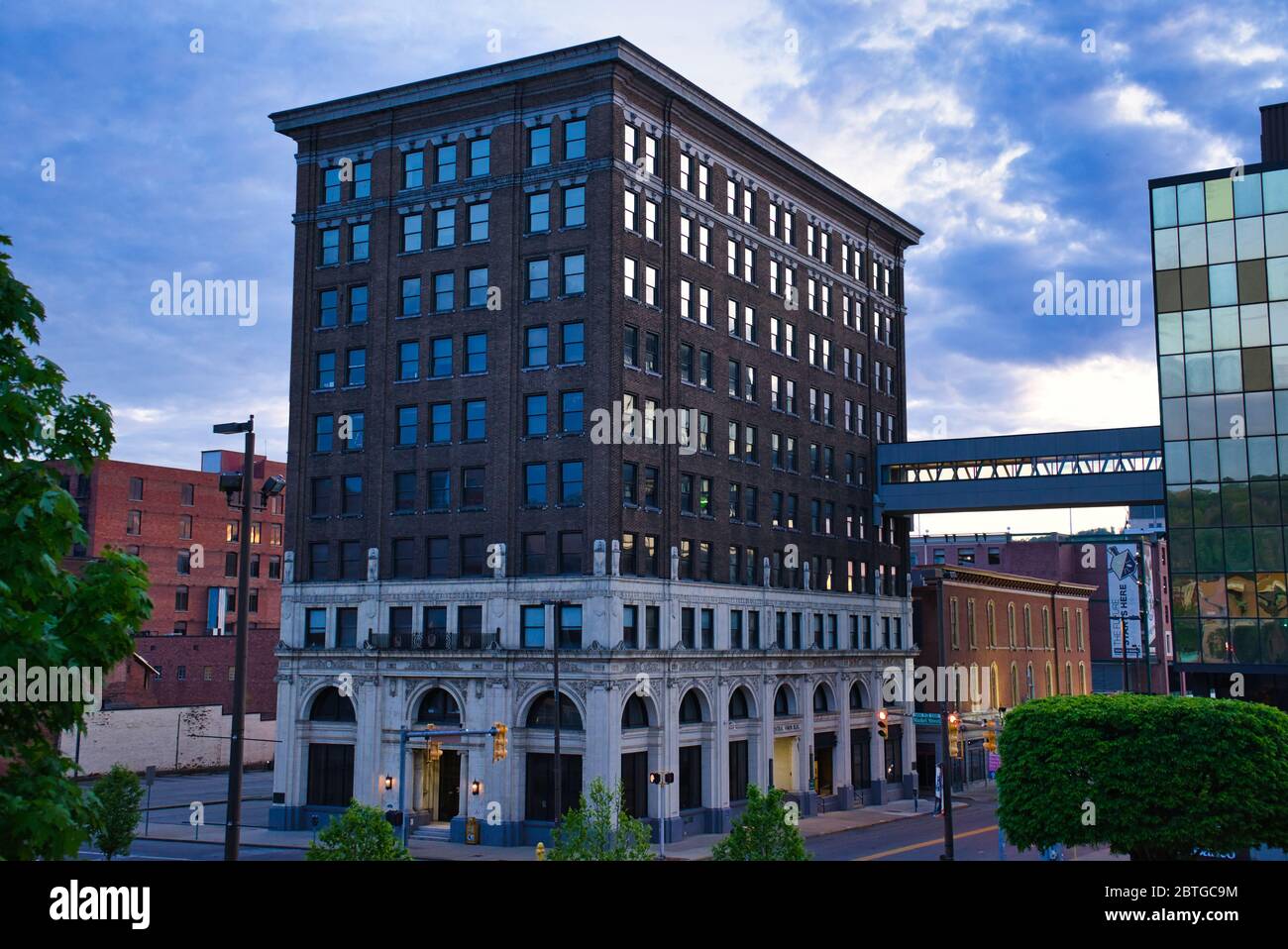 Central Union Trust Company Building in Wheeling WV USA Stock Photo Alamy