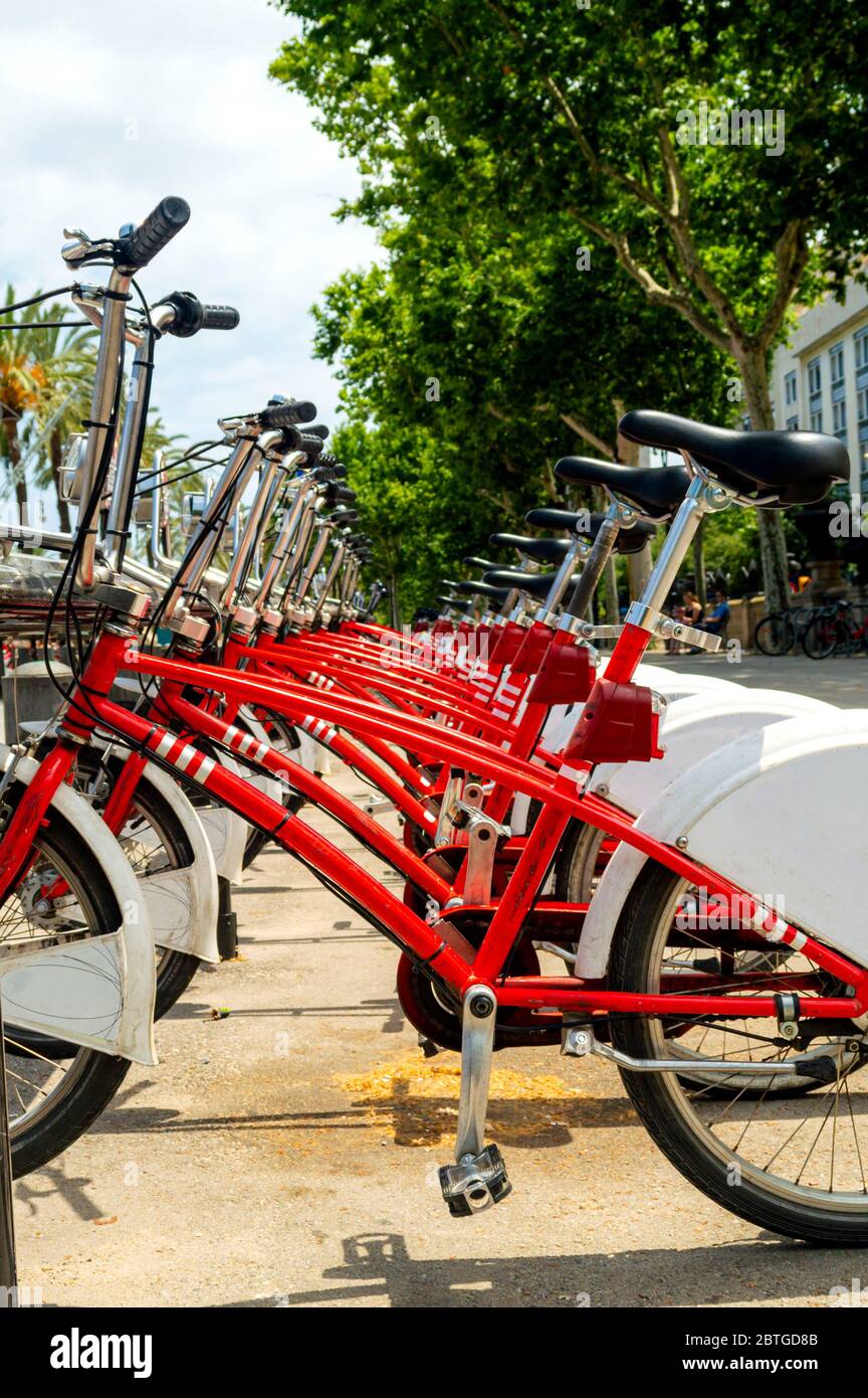 red city bikes