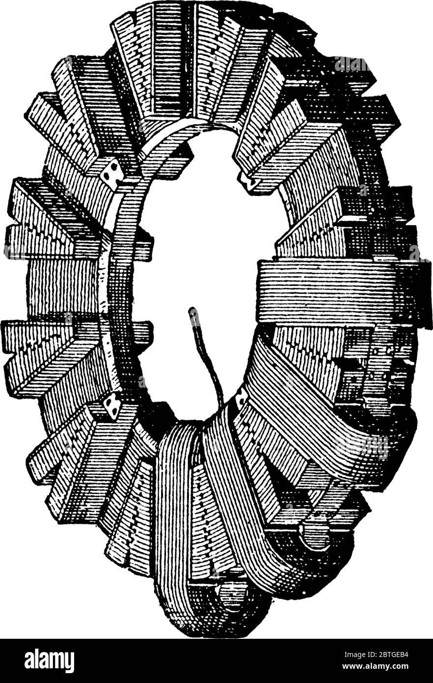 Brush dynamo electric machine Stock Vector Images Alamy