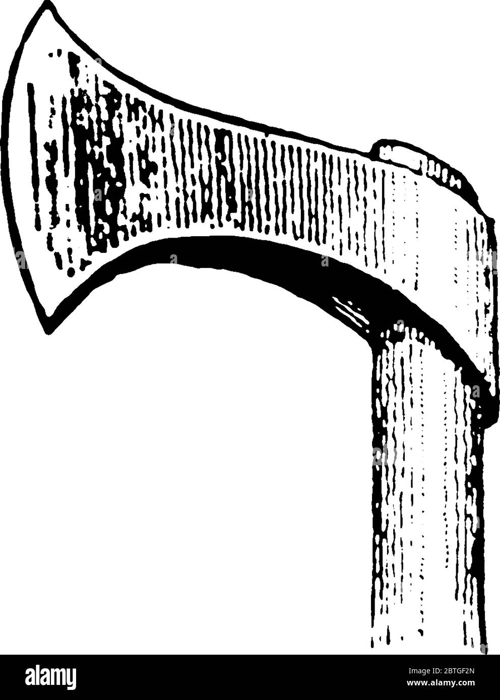 Franciscans throwing axe, used as a weapon during the early middle ages by the franks for