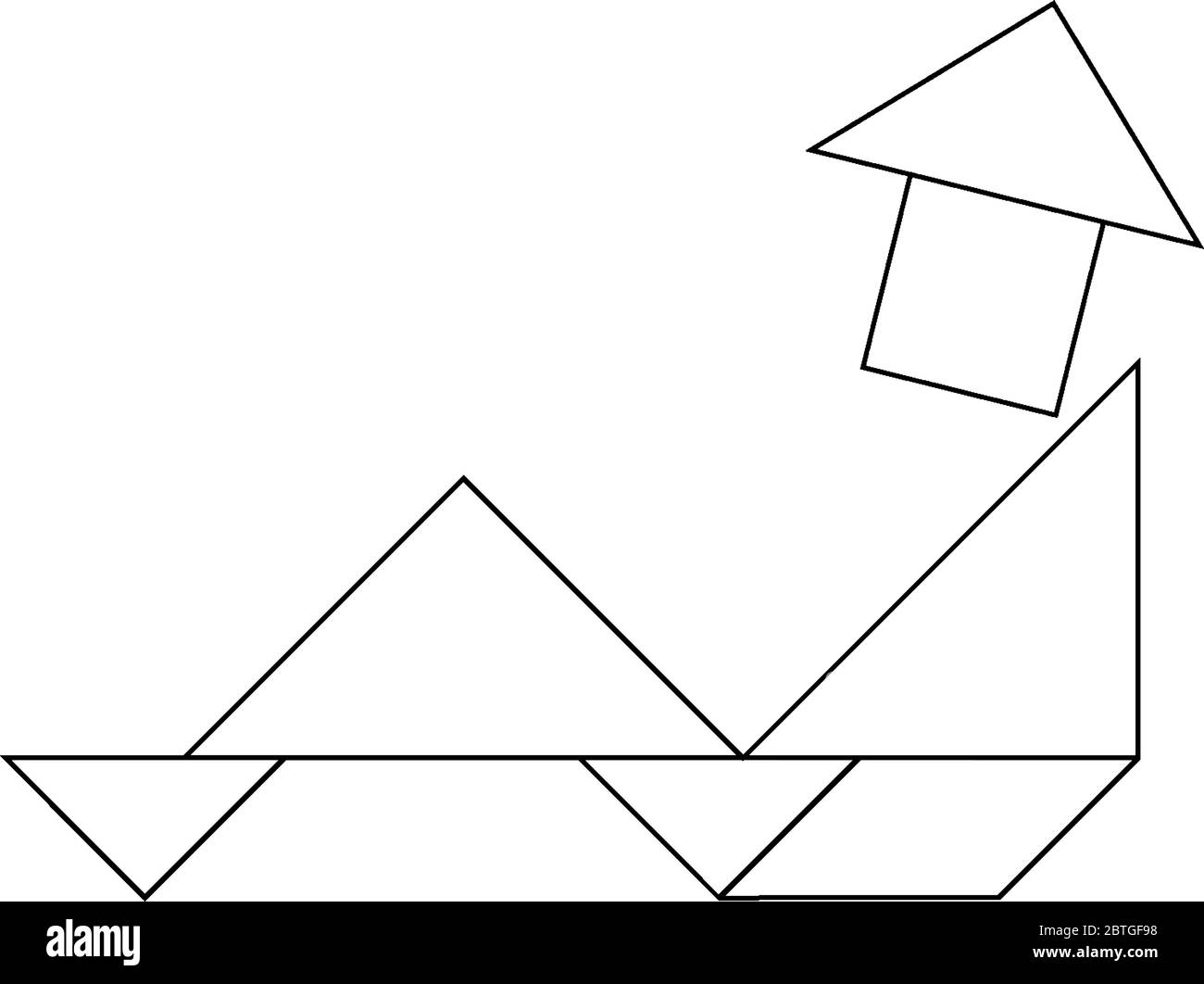 Aliviar Menos Apetito Tangram Para Colorear Acoplador Electropositivo