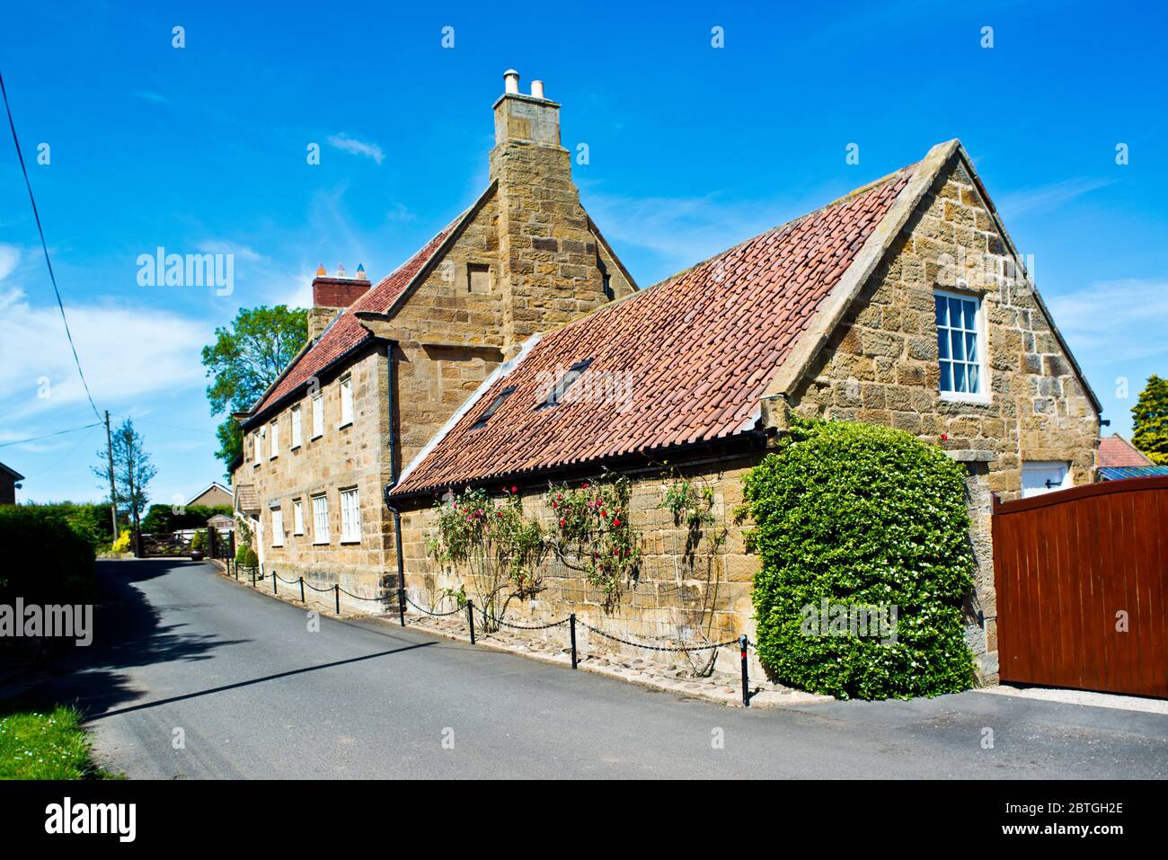 The Old Hall, Newton Under Roseberry, North Yorkshire, England Stock