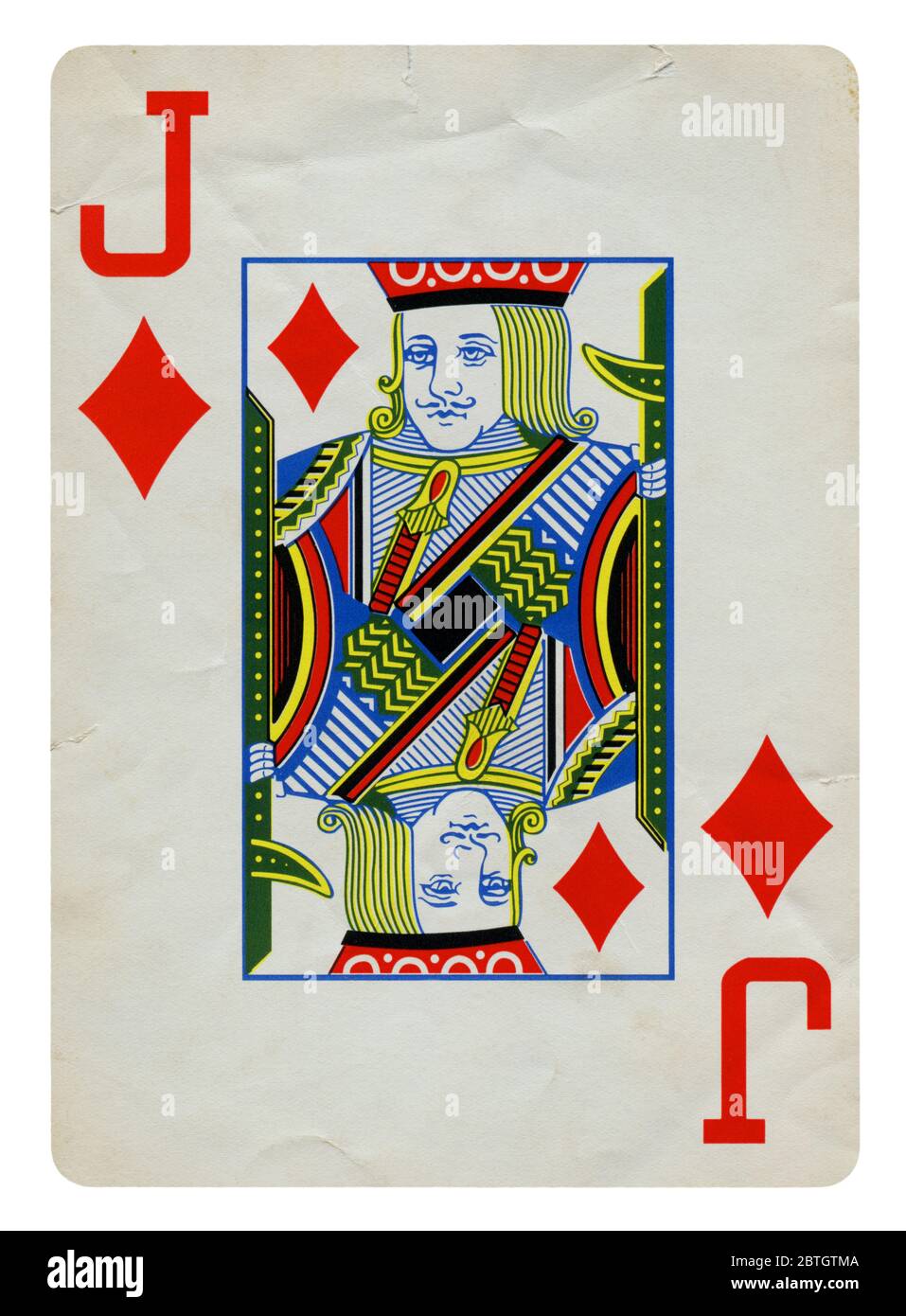 VINTAGE ! 3 pcs. Nippon Paint Playing Card - King Queen Jack of Diamonds  (#156)