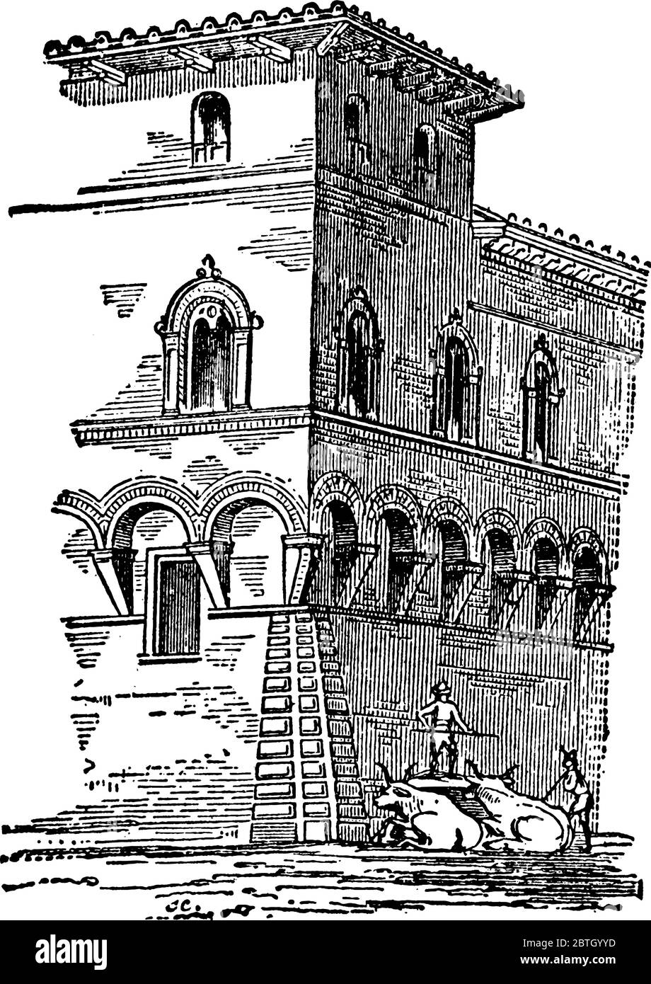 Palace front Stock Vector Images Alamy