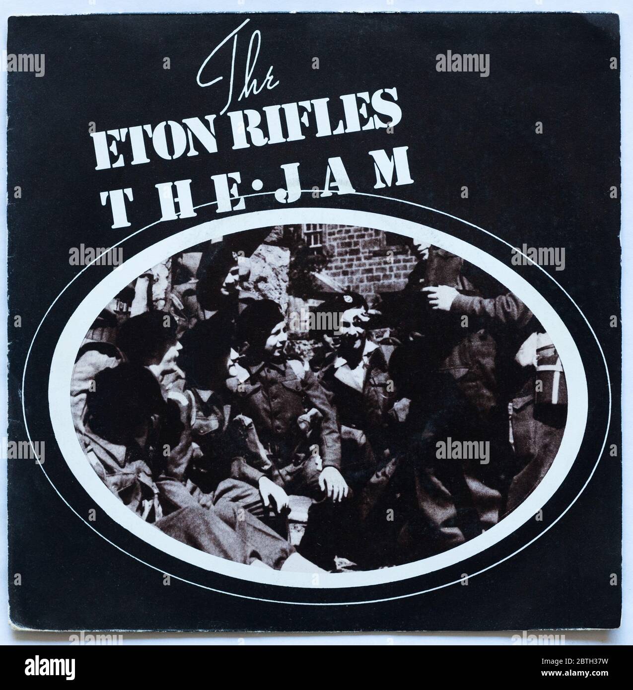 The cover of Eton Rifles, 1979 single by The Jam on Polydor - Editorial use only Stock Photo