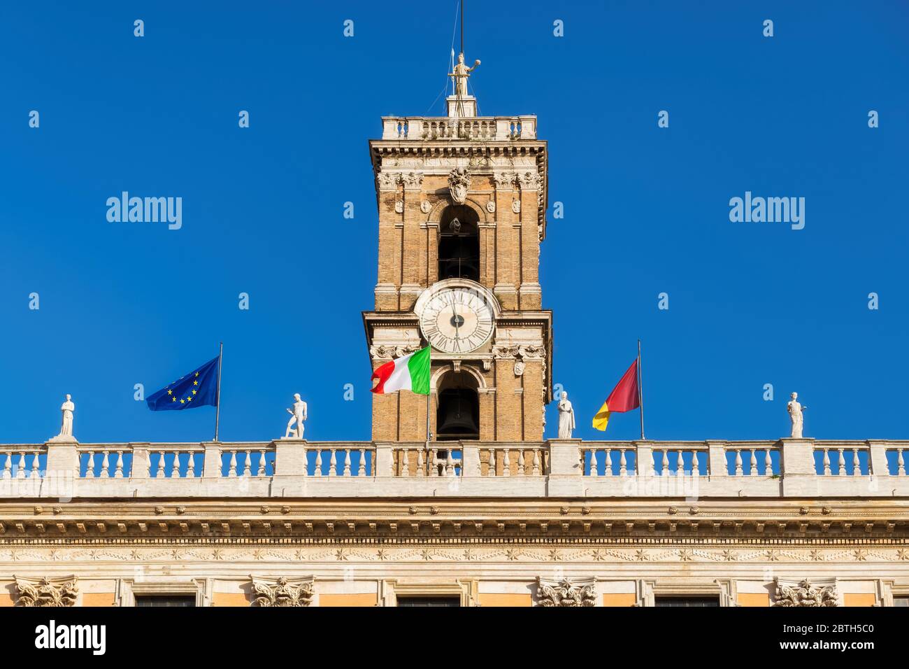 Capitol building in Rome, Italy Stock Photo