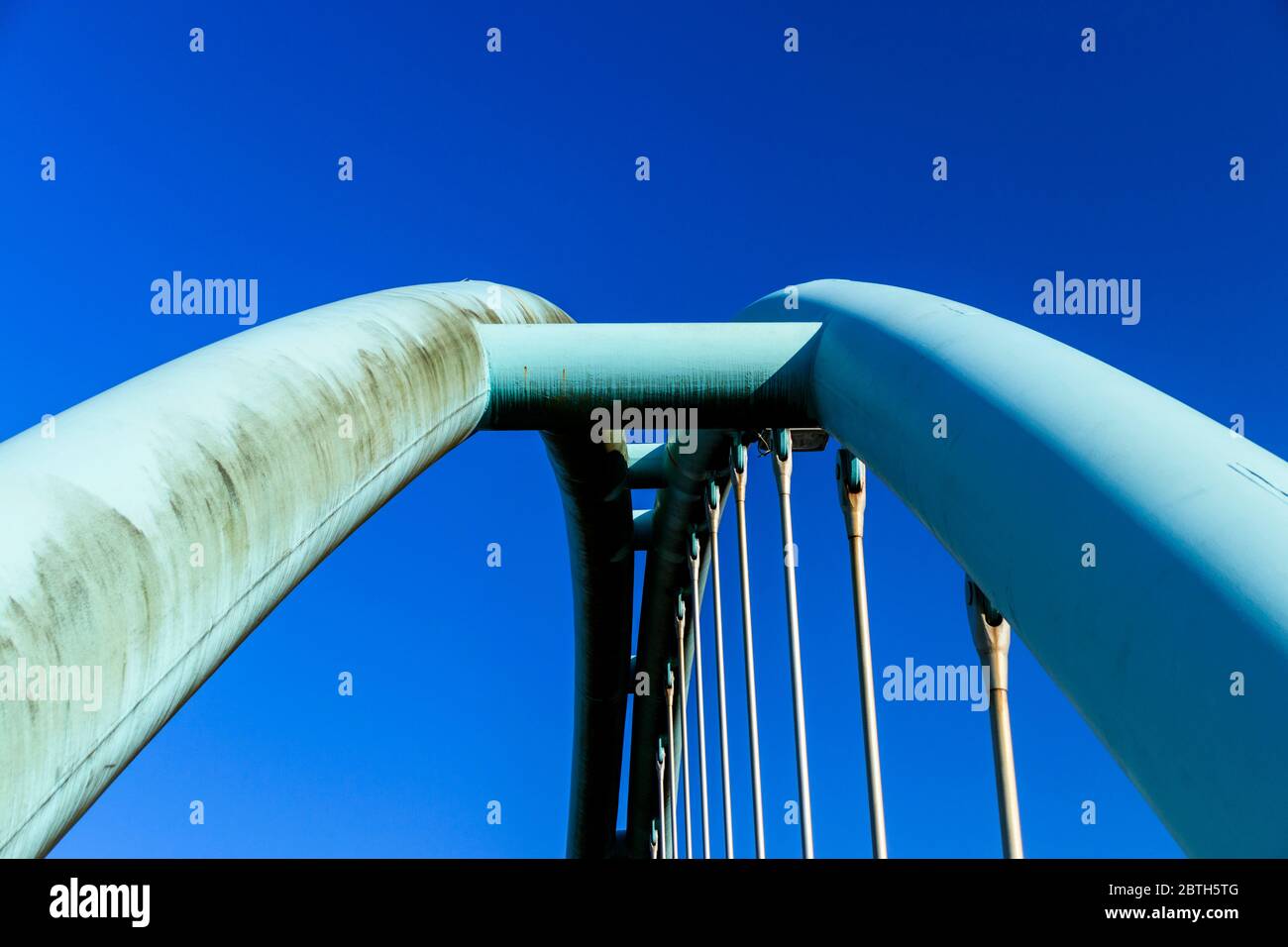 Wainwright Bridge. Stock Photo
