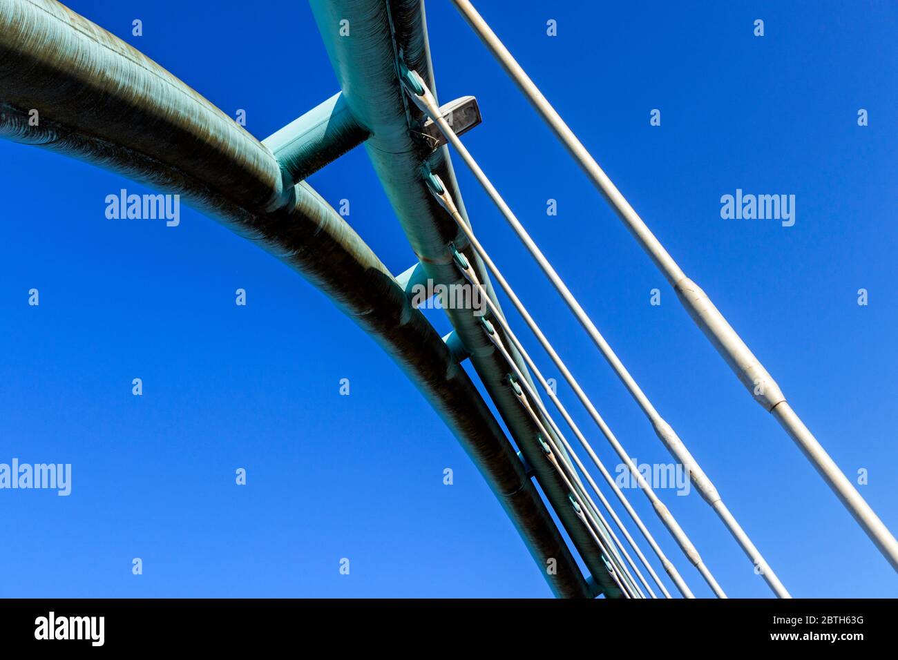 Wainwright Bridge. Stock Photo