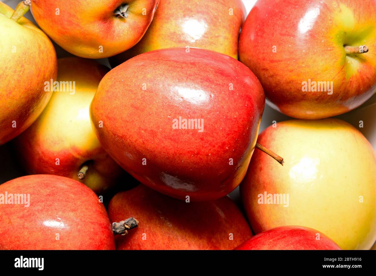 Ready to eat Jazz apples, UK Stock Photo Alamy