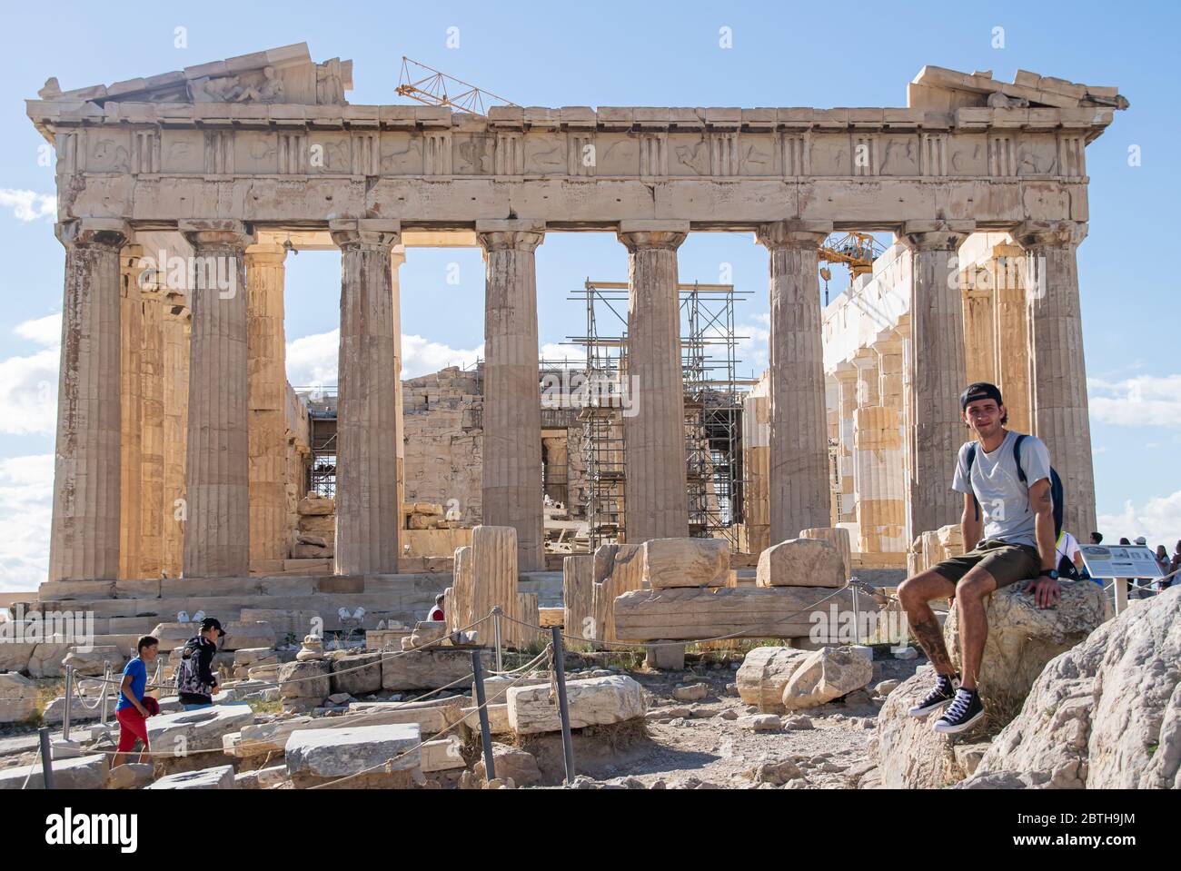HISTORICAL ARCHITECTURE FROM ACROPOLIS, ATHENS Stock Photo - Alamy