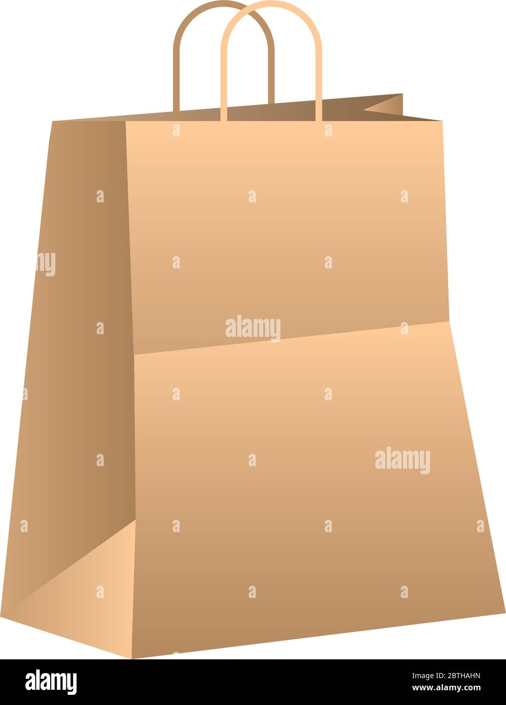 shopping bag on white background vector illustration design Stock ...