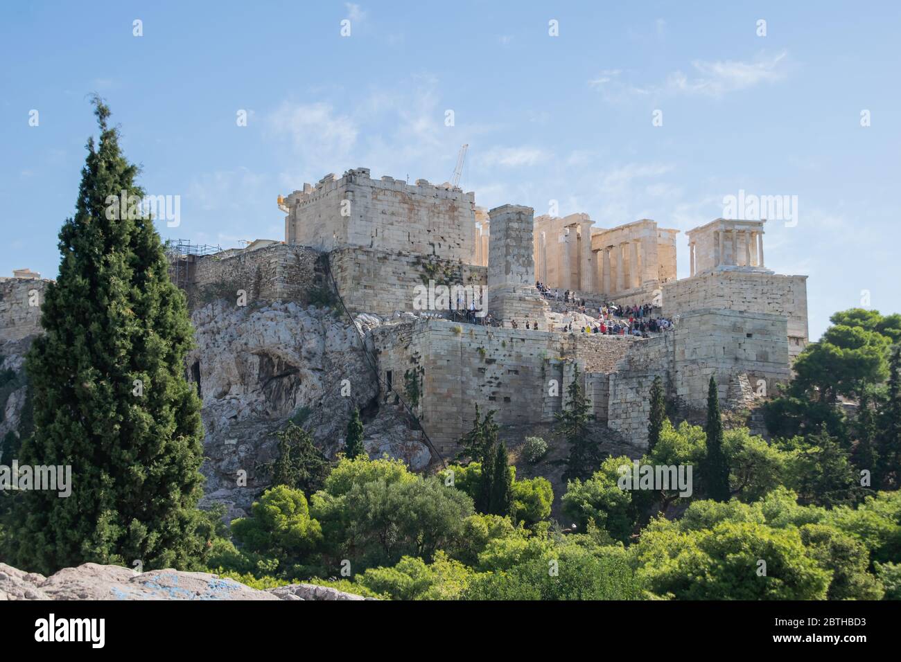 HISTORICAL ARCHITECTURE FROM ACROPOLIS, ATHENS Stock Photo - Alamy