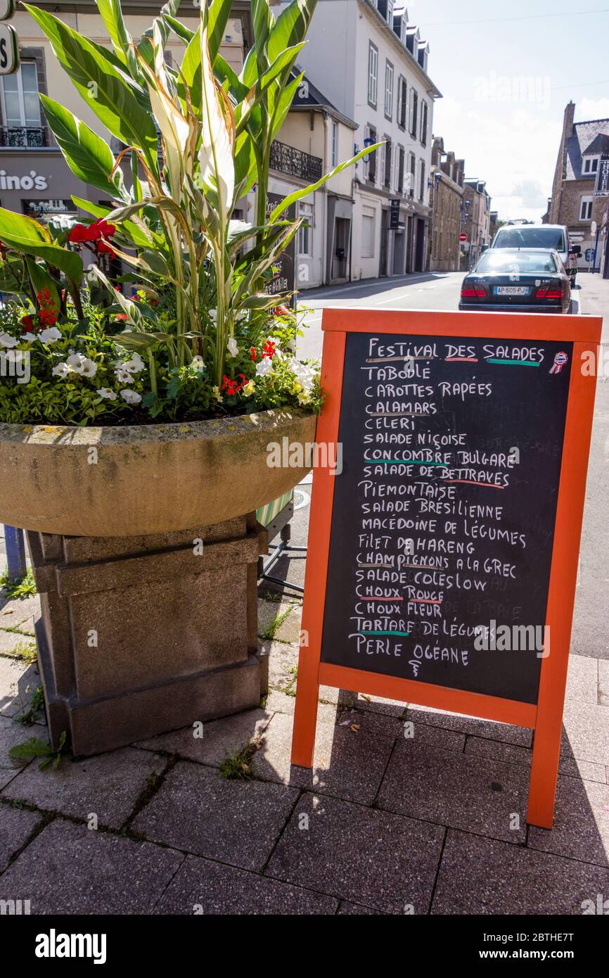 Brittany Menu High Resolution Stock Photography And Images Alamy