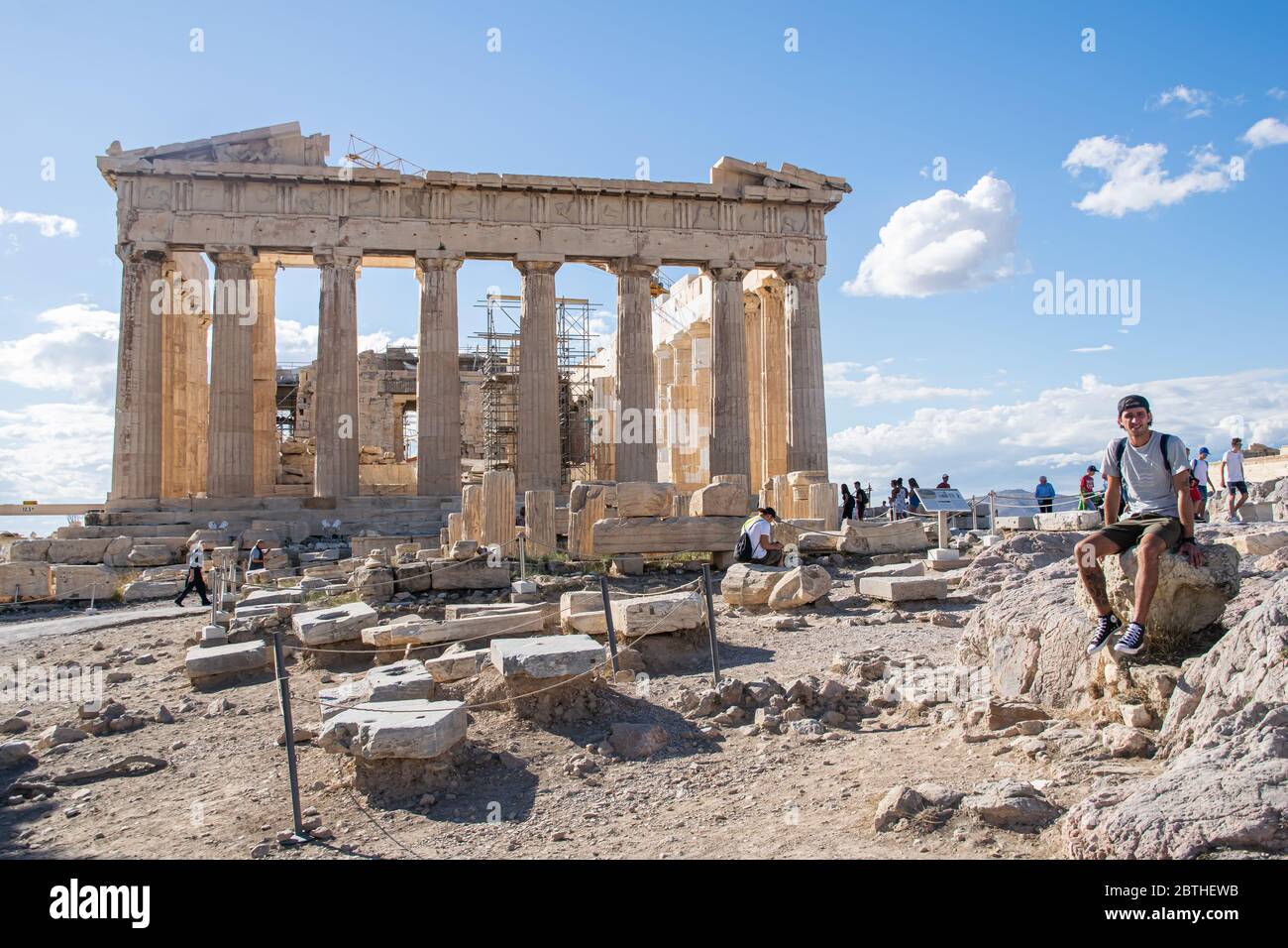 HISTORICAL ARCHITECTURE FROM ACROPOLIS, ATHENS Stock Photo - Alamy