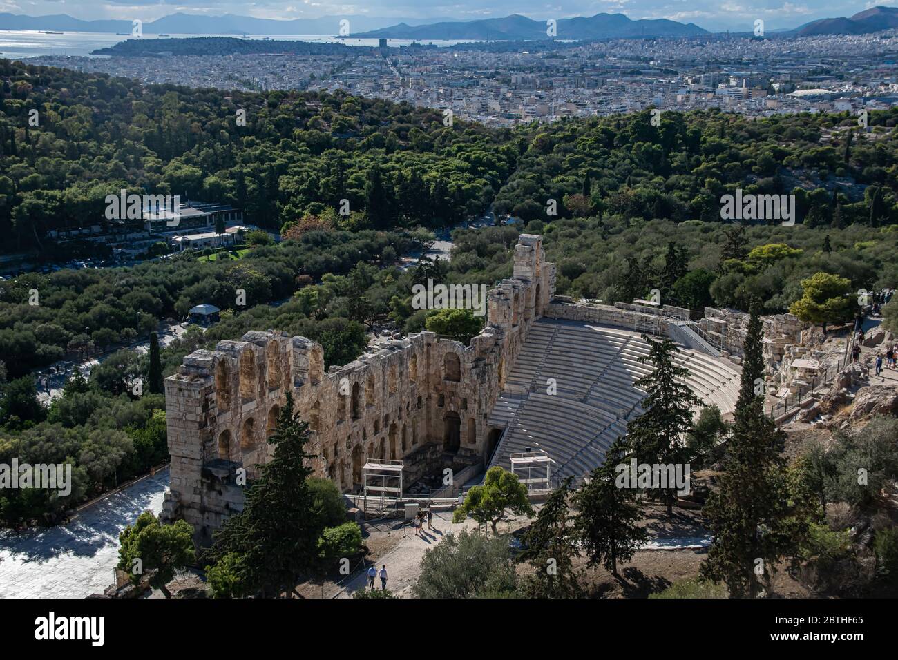 HISTORICAL ARCHITECTURE FROM ACROPOLIS, ATHENS Stock Photo - Alamy