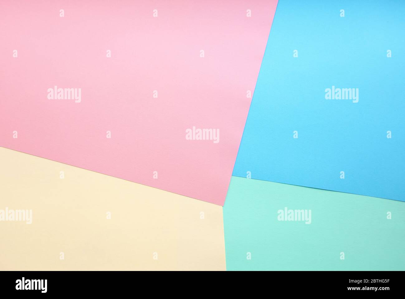 abstract various pastel colored paper background Stock Photo