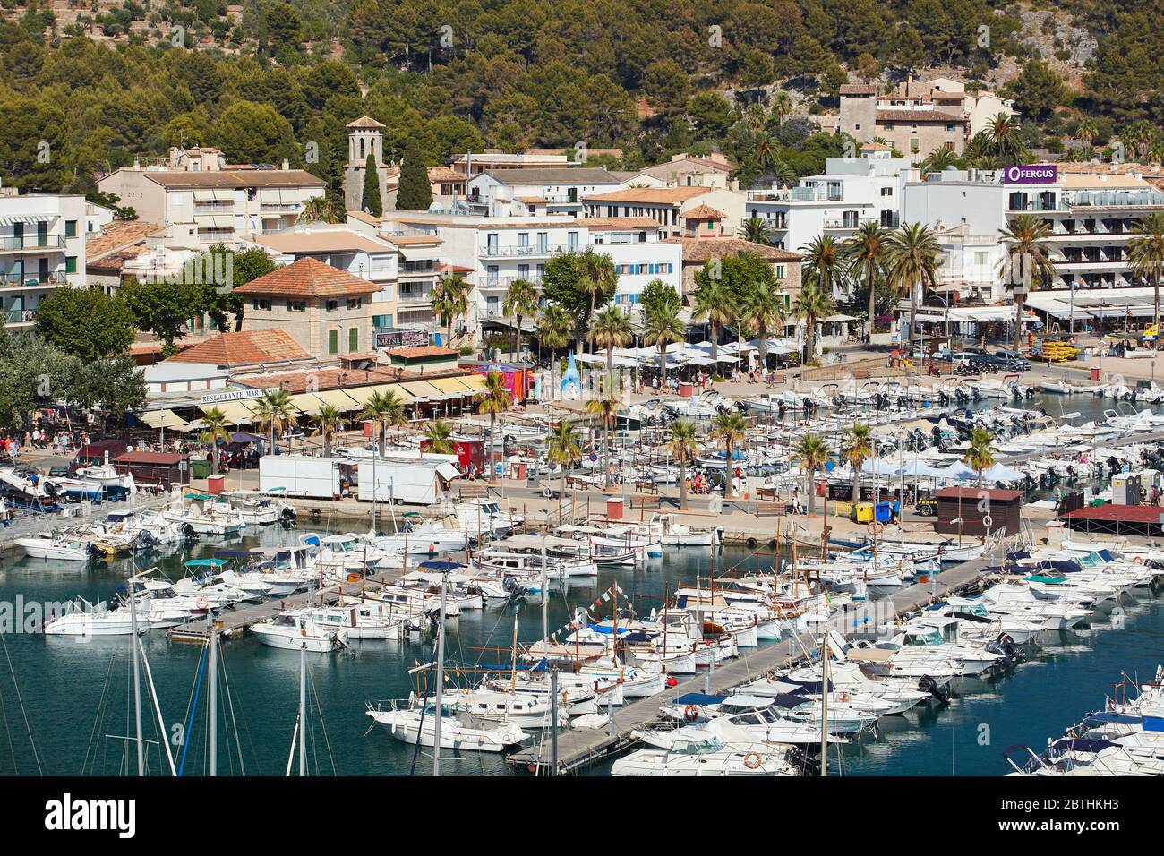 Port de Soller, Mallorca, Balearics, Spain Stock Photo