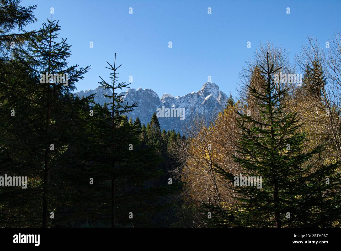 Landscape in the dolomites Stock Photo - Alamy