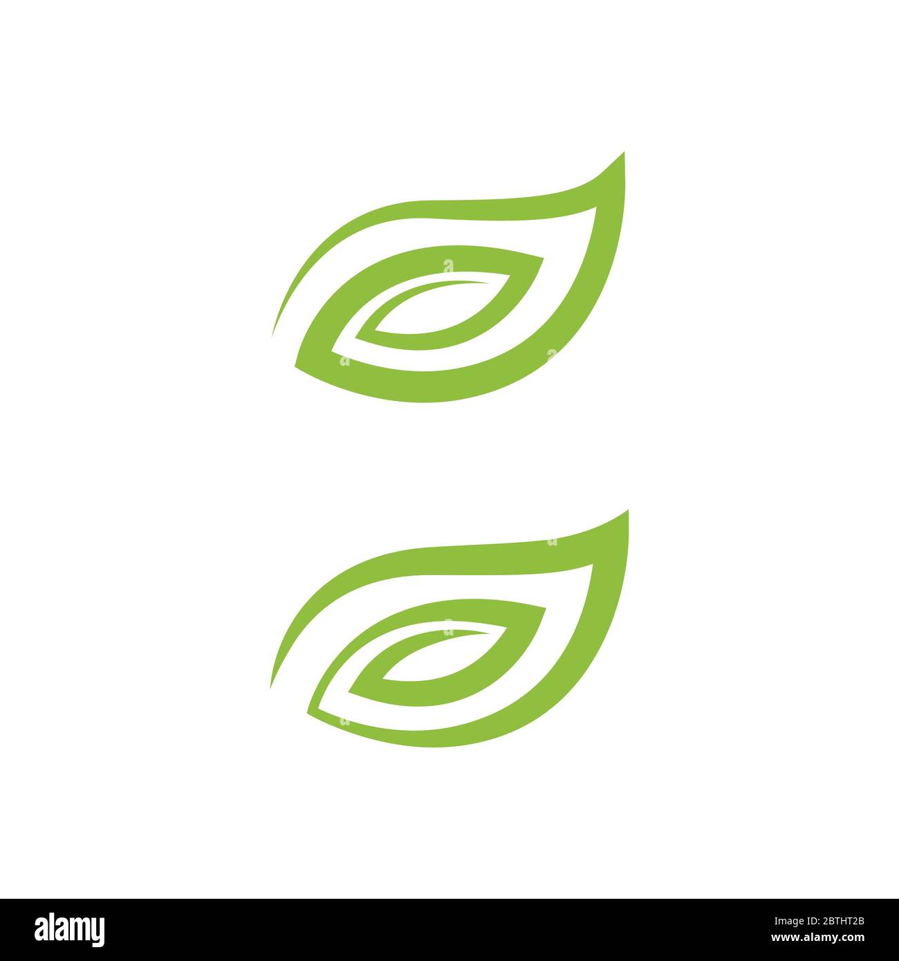 Logos of green Tree leaf ecology nature element vector Stock Vector ...