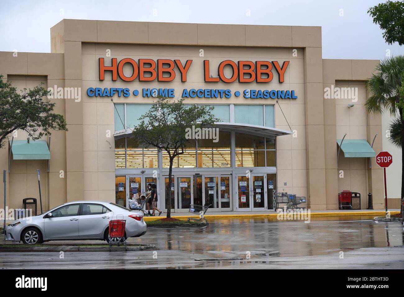 Boca Raton, FL, USA. 25th May, 2020. Hobby Lobby is closing all stores