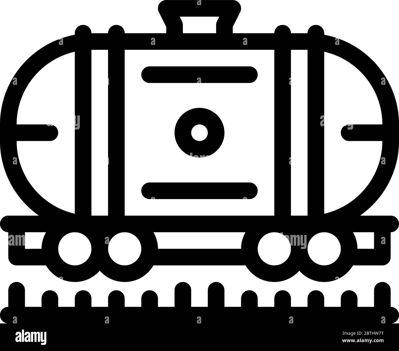 gas tank icon vector outline illustration Stock Vector Image & Art Alamy