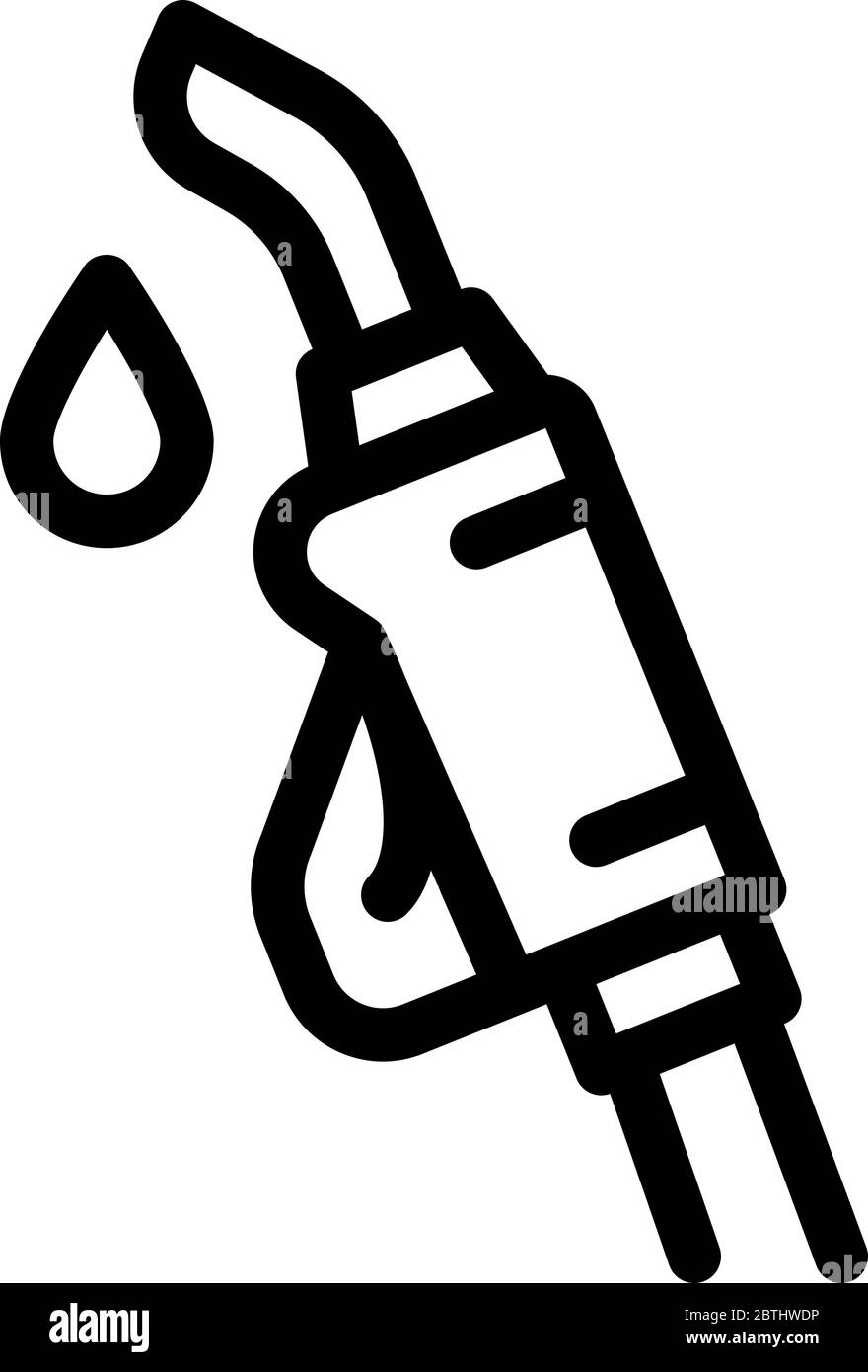 gas pipeline icon vector outline illustration Stock Vector Image & Art