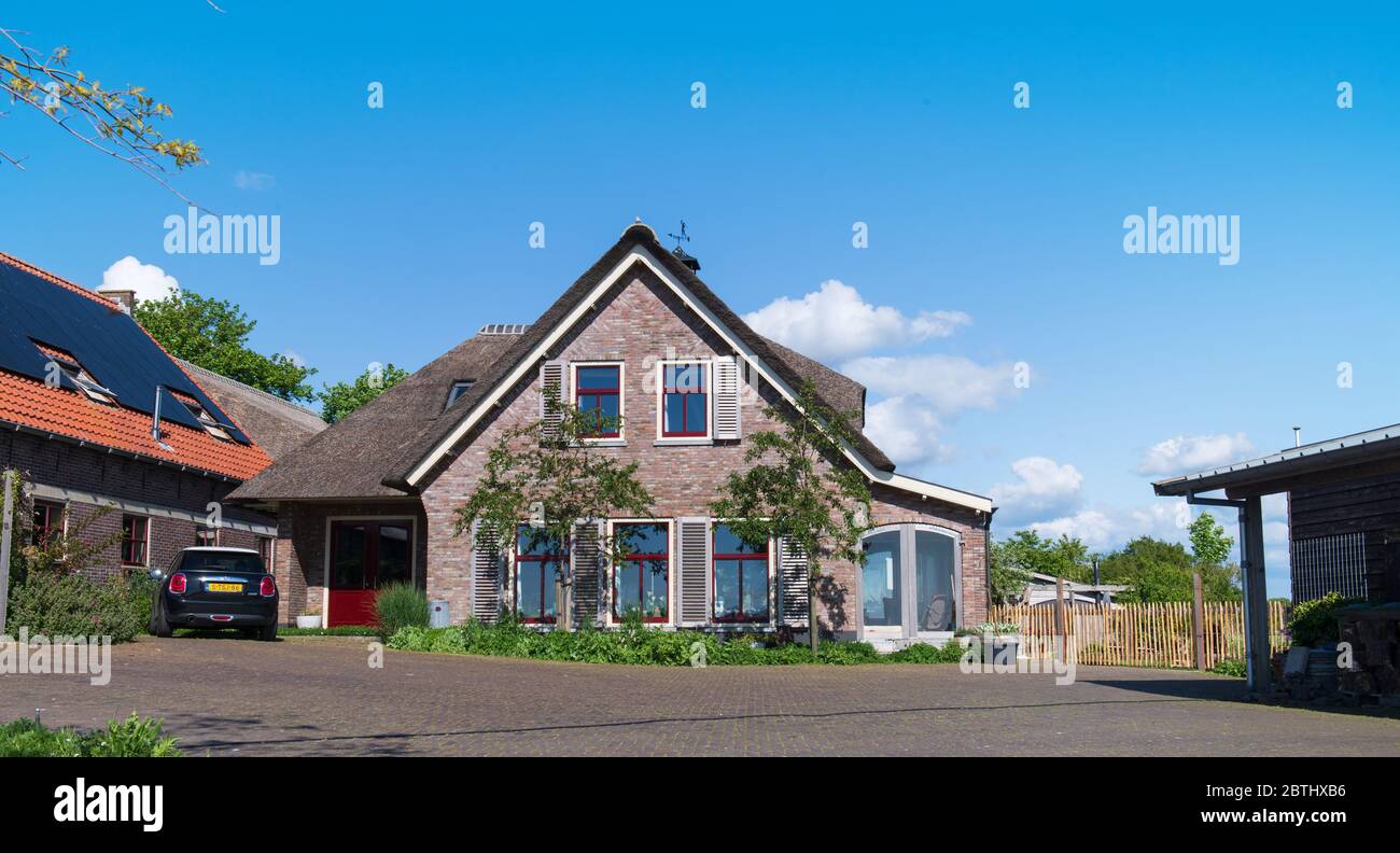 DUTCH COUNTRY HOUSE EXTERIOR INTERIOR Stock Photo Alamy