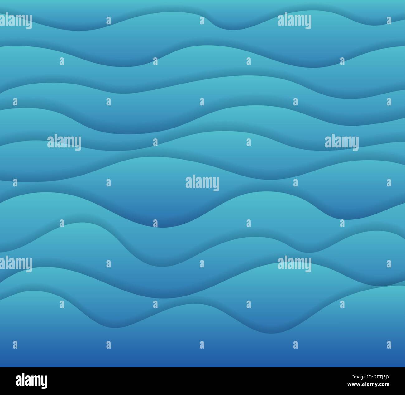 Blue Waves Background Vector Design Stock Vector Image Art Alamy