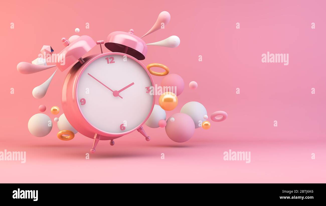 3d render alarm clock hires stock photography and images Alamy